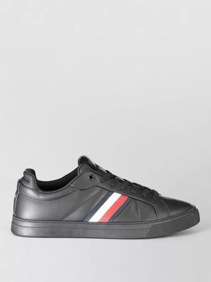 Tommy Hilfiger Leather Lace-Up Sneakers