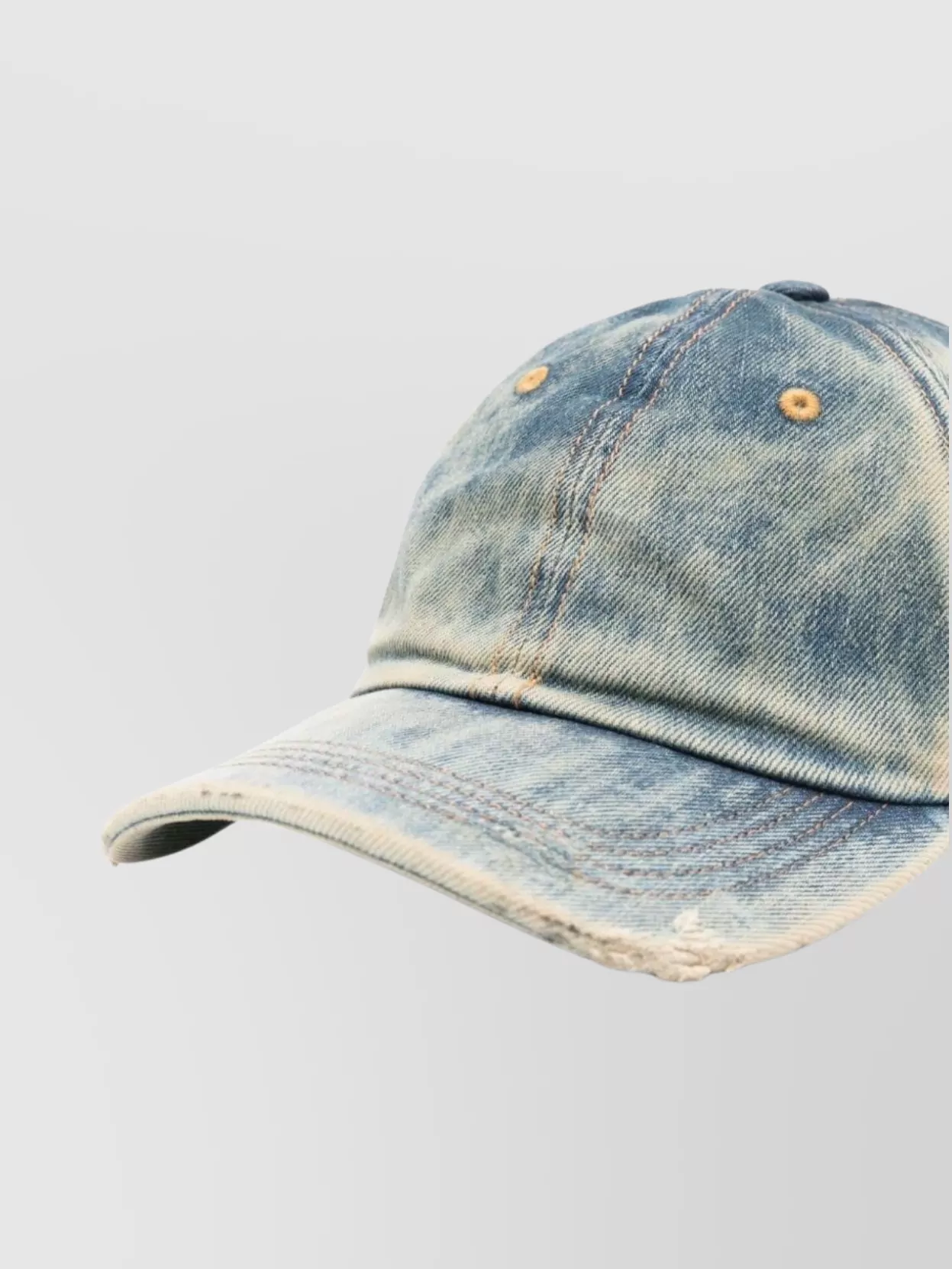 Acne Studios Relaxed Style Hat Curved Brim