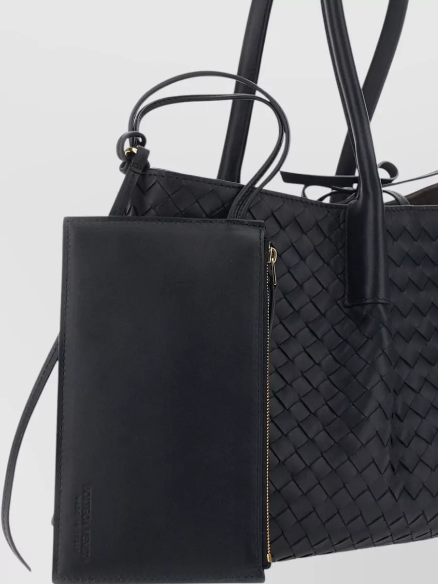 Bottega Veneta Pinacoteca Tote Medium Leather Tote Bag
