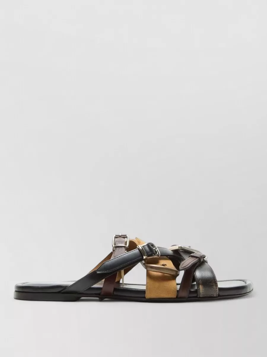 Acne Studios Leather Flat Mules