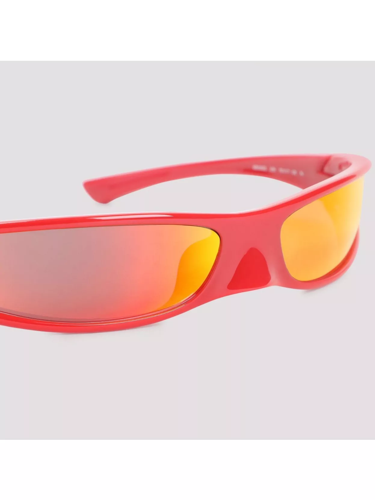 Balenciaga Blade Rectangular Wraparound Sunglasses