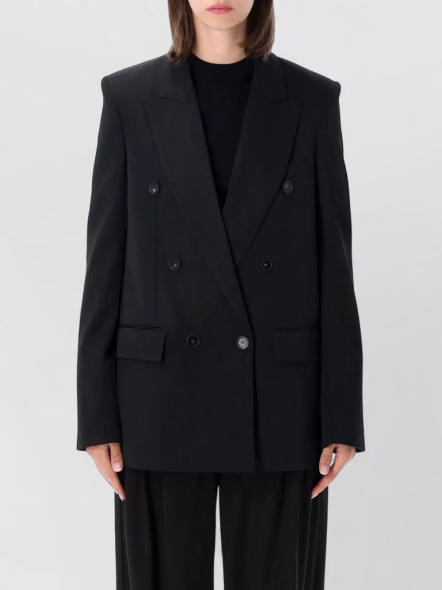 Stella Mccartney wool oversized double-breasted blazer