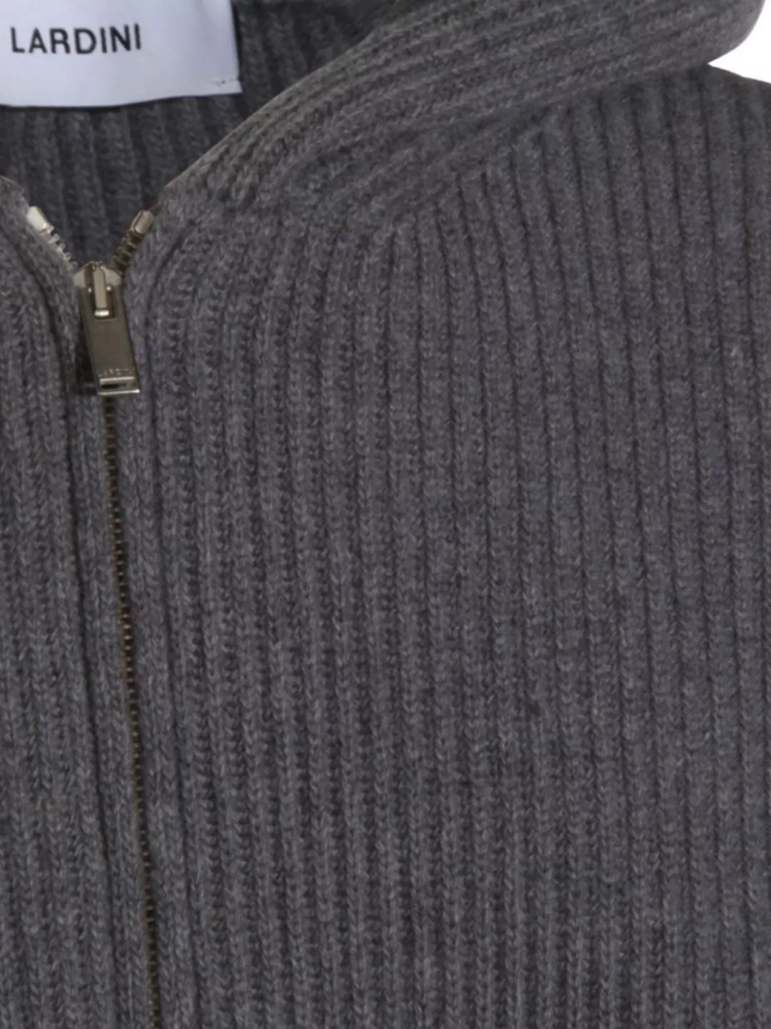 Lardini Hooded Sweater Featuring Front Pockets