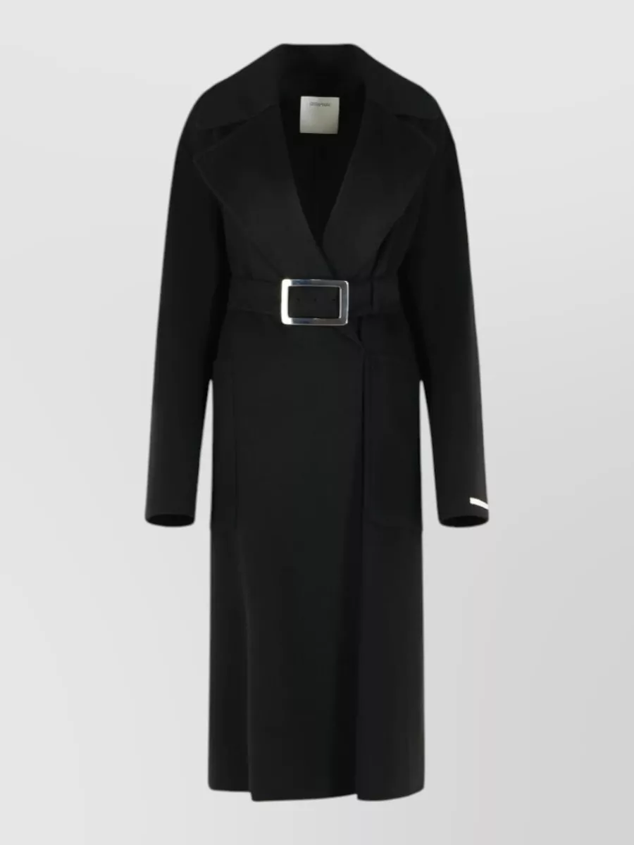 Sportmax Wool Single Breasted Coat