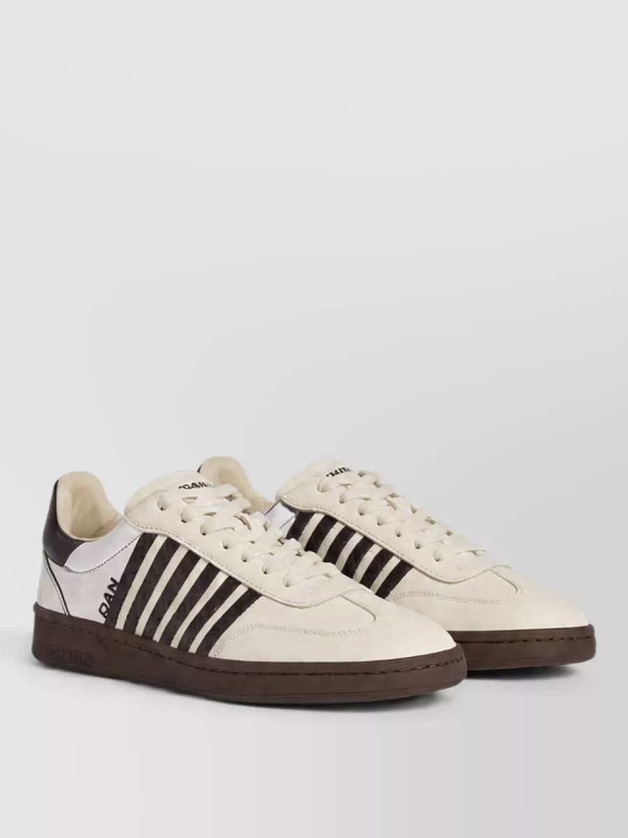Dsquared2 Leather Boxer Sneakers