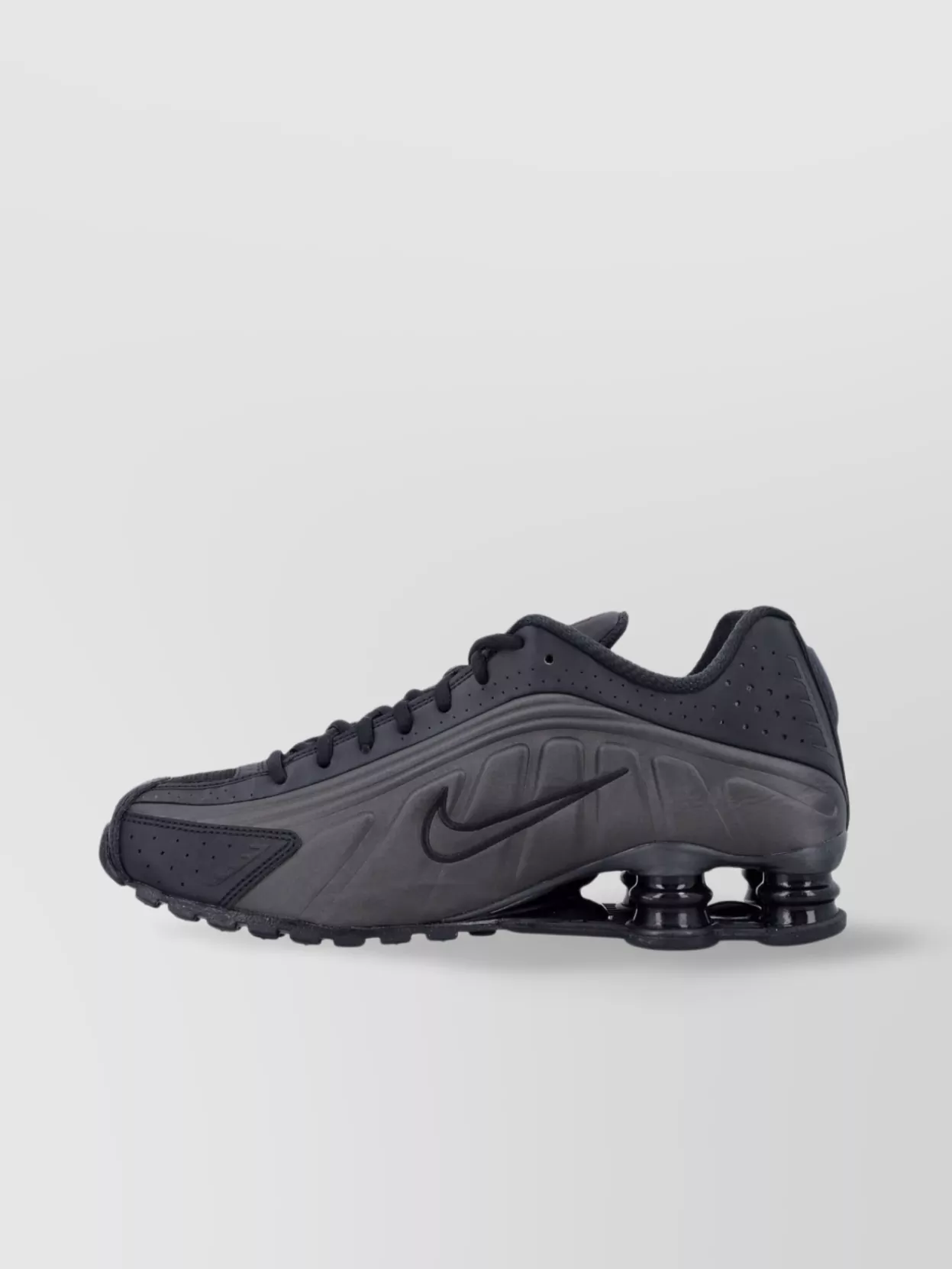 Nike Shox R4 Rubber Sole Sneakers