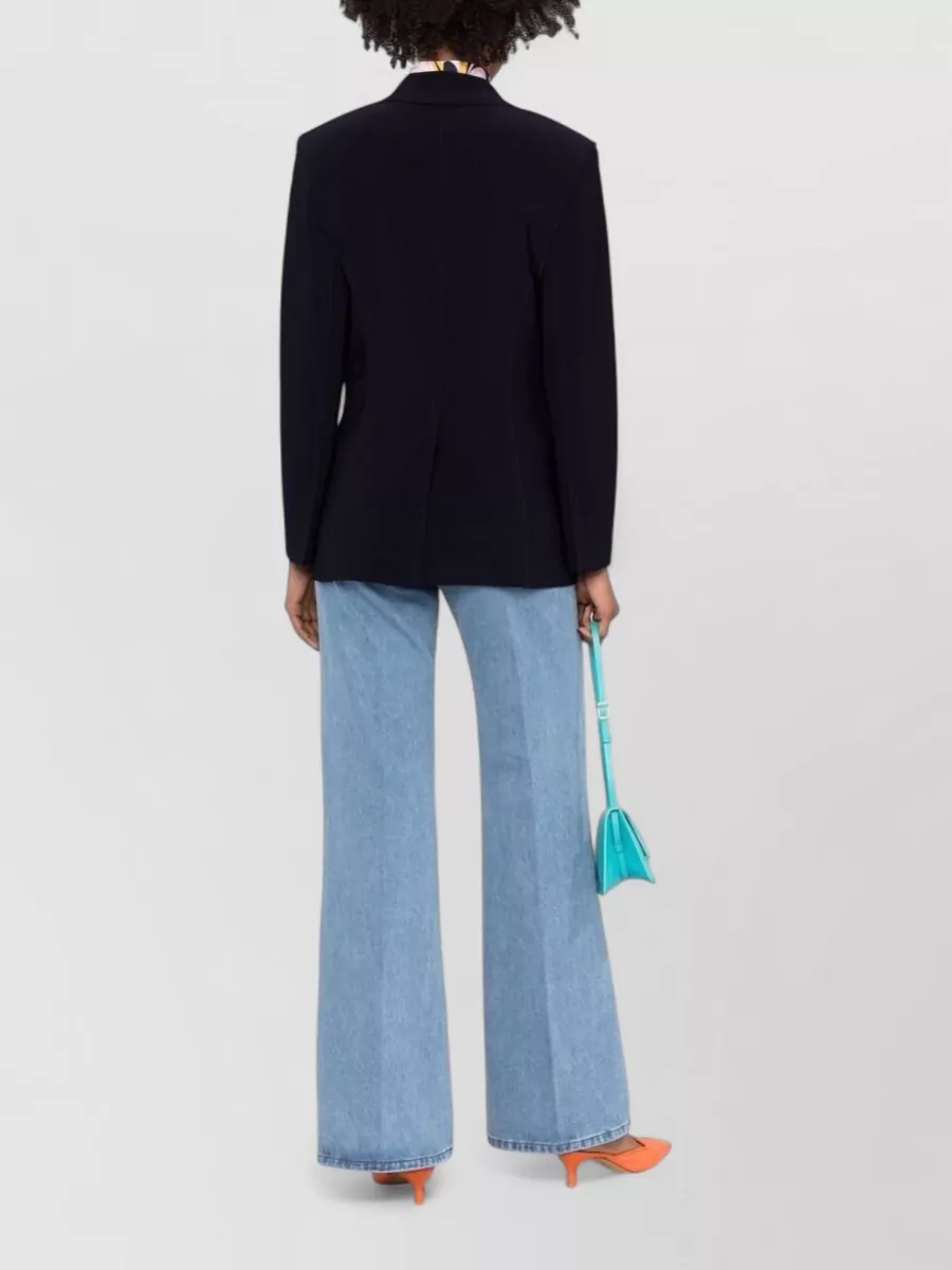 Norma Kamali Single-Breasted Blazer