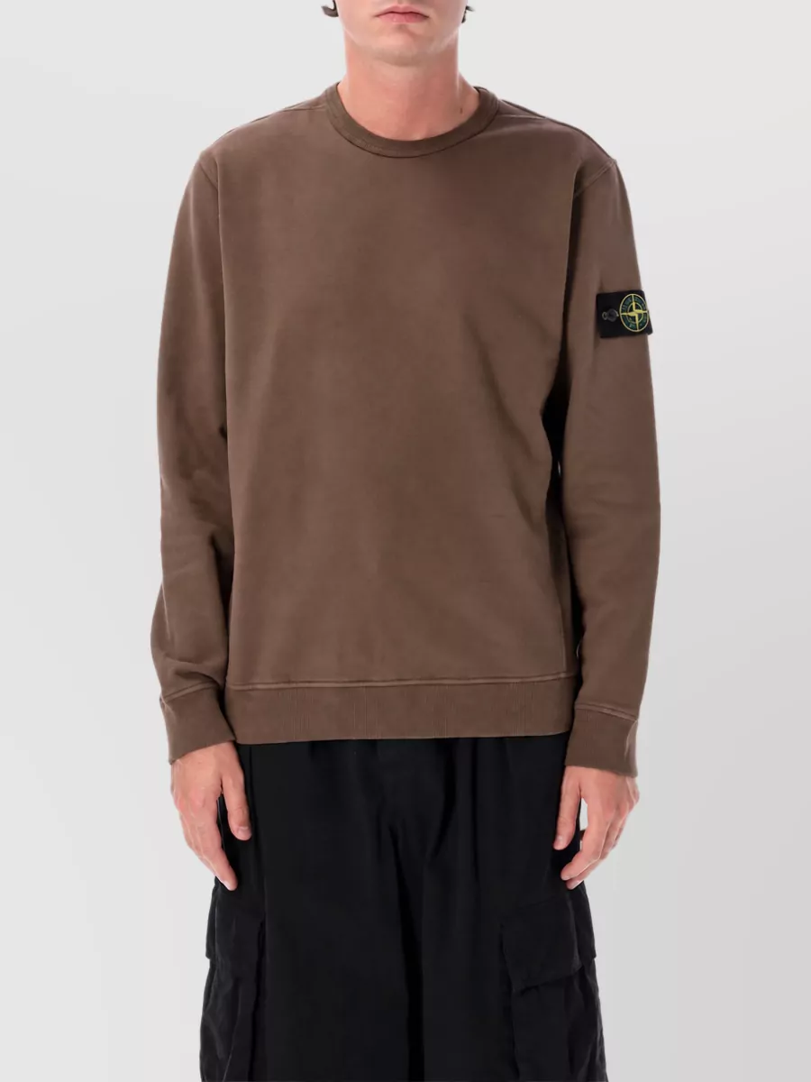 Stone Island cotton regular-fit crewneck sweatshirt