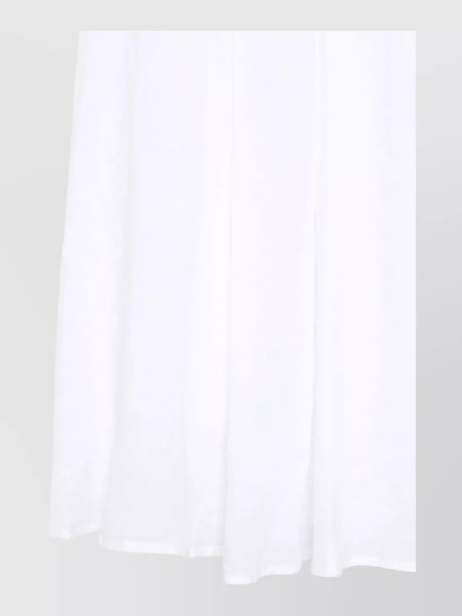 120% Lino Linen maxi a-line skirt