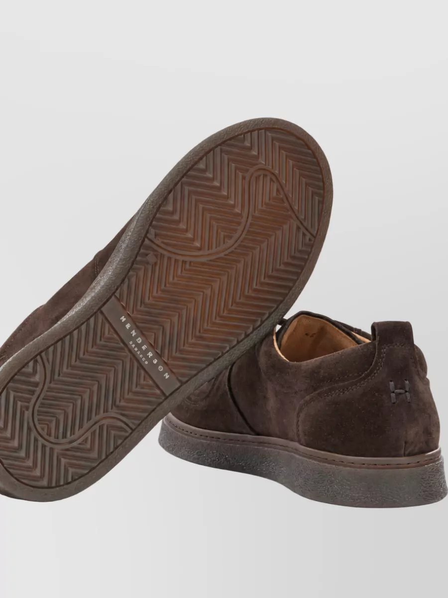 Henderson Baracco Suede Lace-Up Shoes