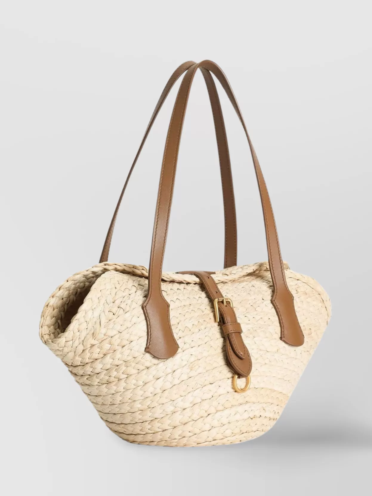 Dolce & Gabbana Capri Straw Tote Bag
