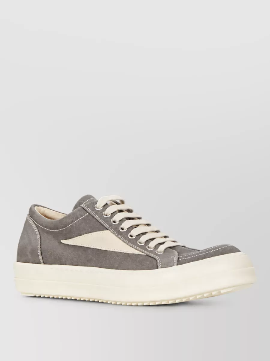 Rick Owens Drkshdw Suede Lace-Up Sneakers