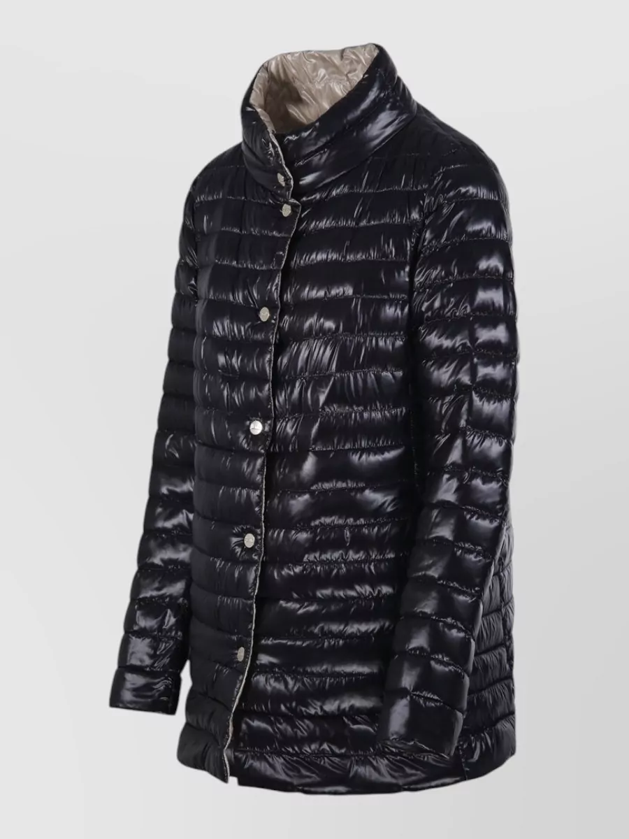 Herno Down Single Breasted Coat