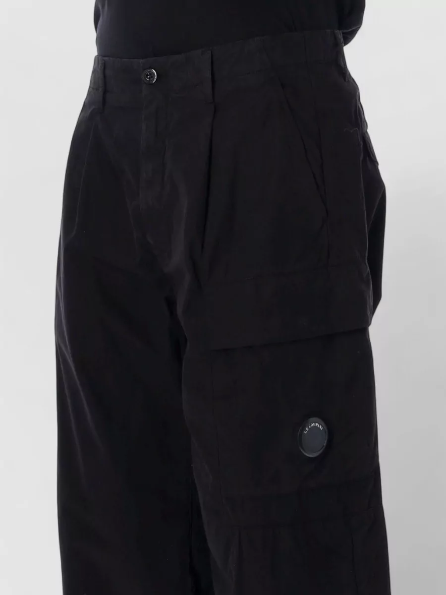 C.p. Company Cotton Pleated Cargo Shorts