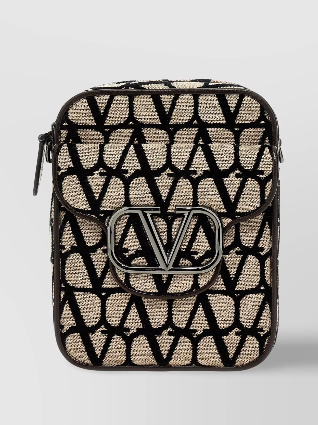 Shop Valentino 'locò Toile Iconographe' Crossbody Bag