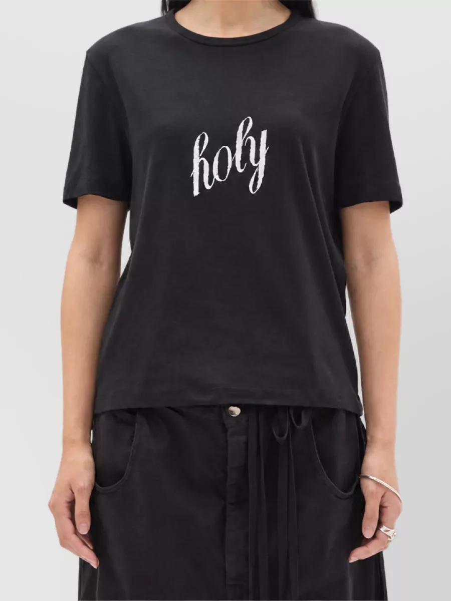 Ann Demeulemeester cotton standard fit t-shirt
