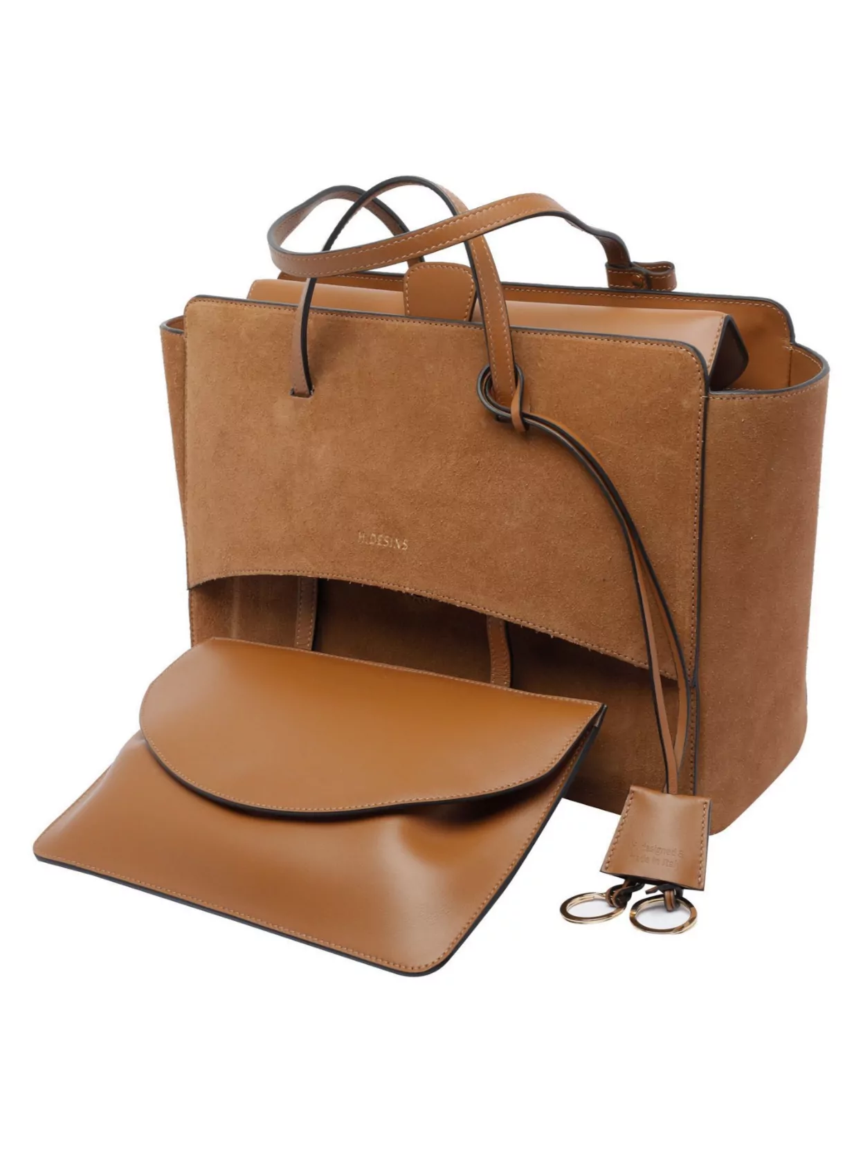 Hidesins Large Flap Cross-body Bag