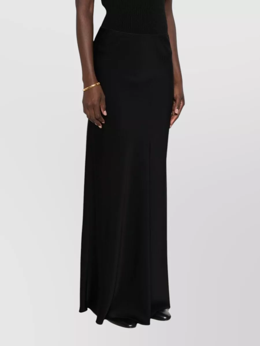 Fabiana Filippi high-waisted satin maxi skirt