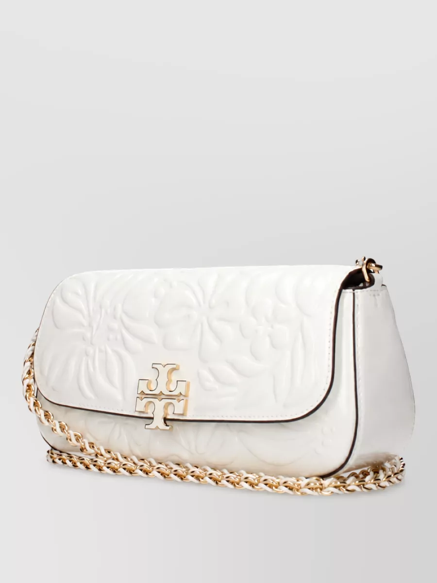 Tory Burch Britten Leather Shoulder Bag