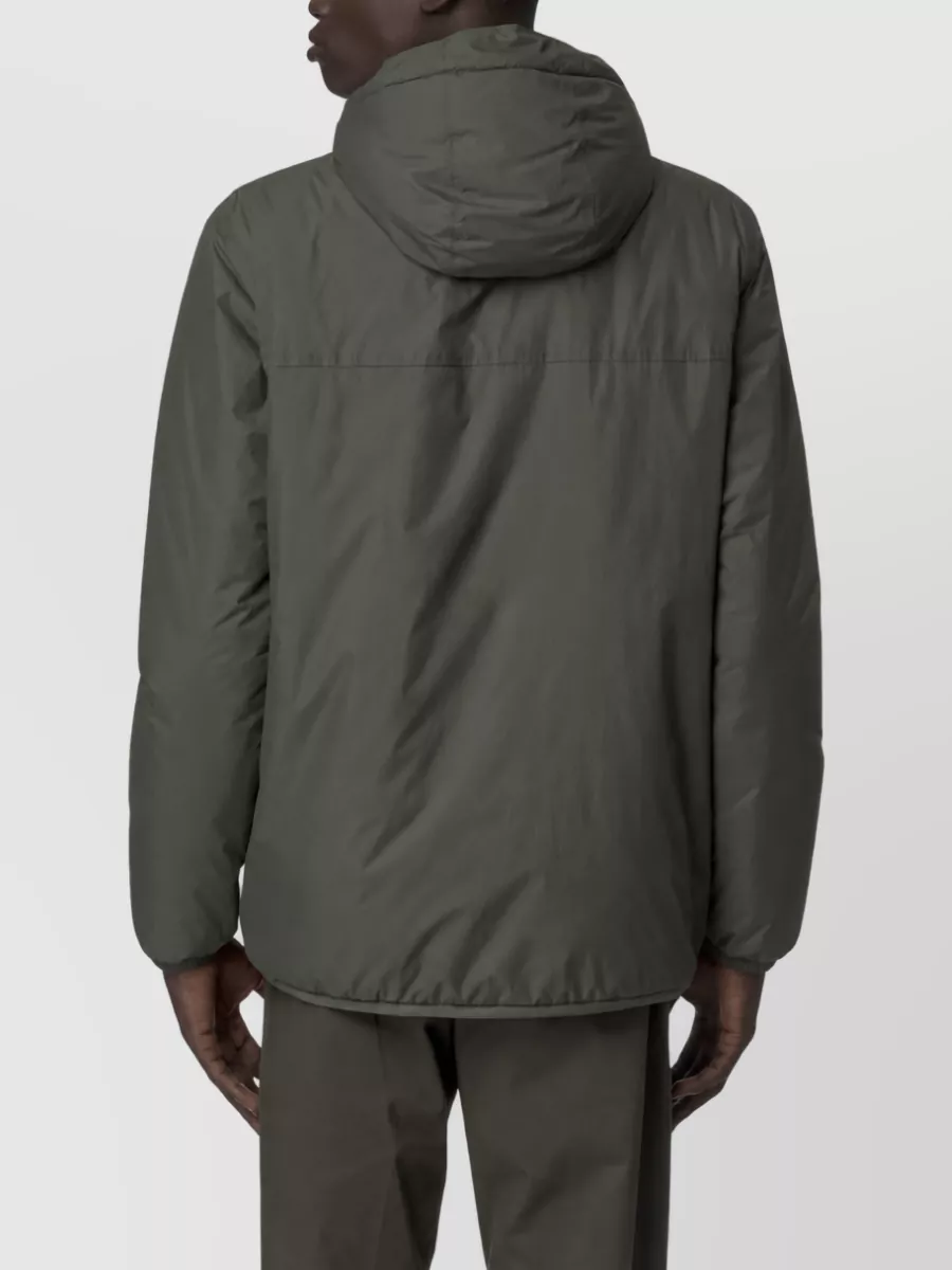 K-Way Hooded Puffer Parka Coat