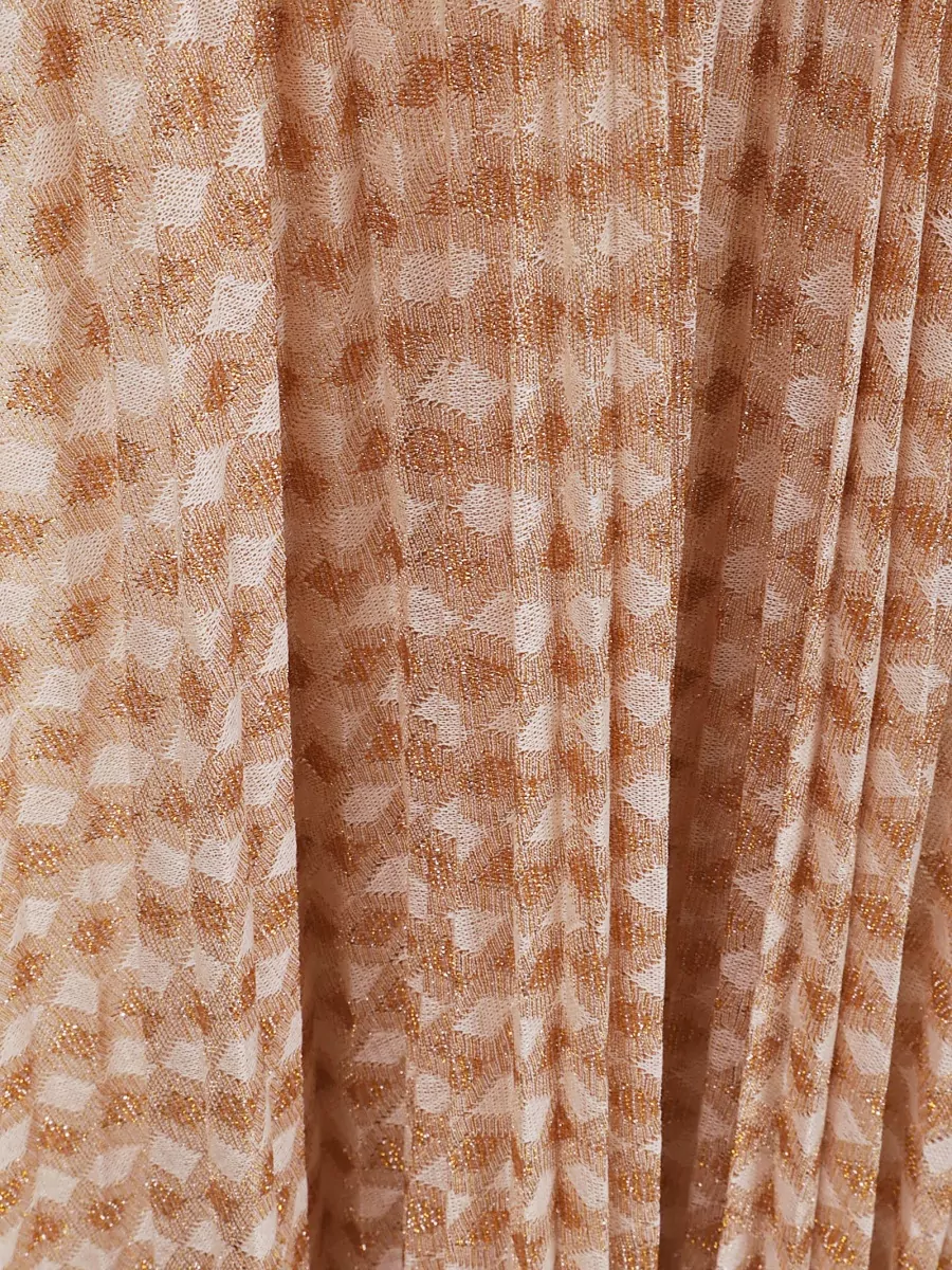 Forte Forte Mid Length Jersey Skirt Plisse Detail