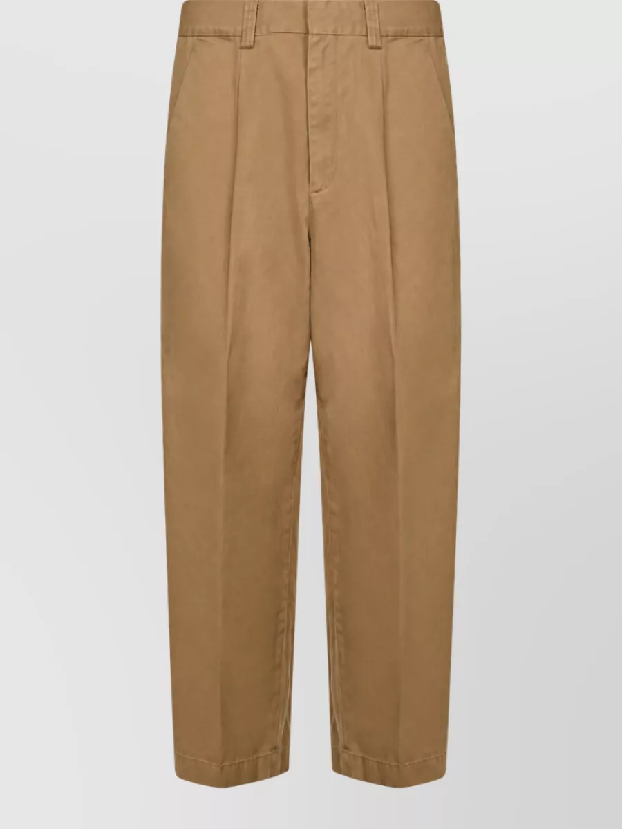 Dsquared2 Straight-leg Trousers In Brown