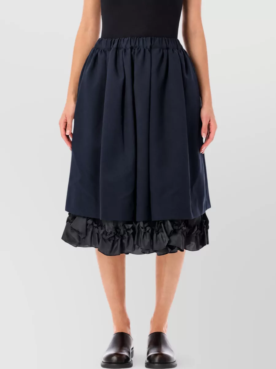 Comme des Garçons ruffled full skirt