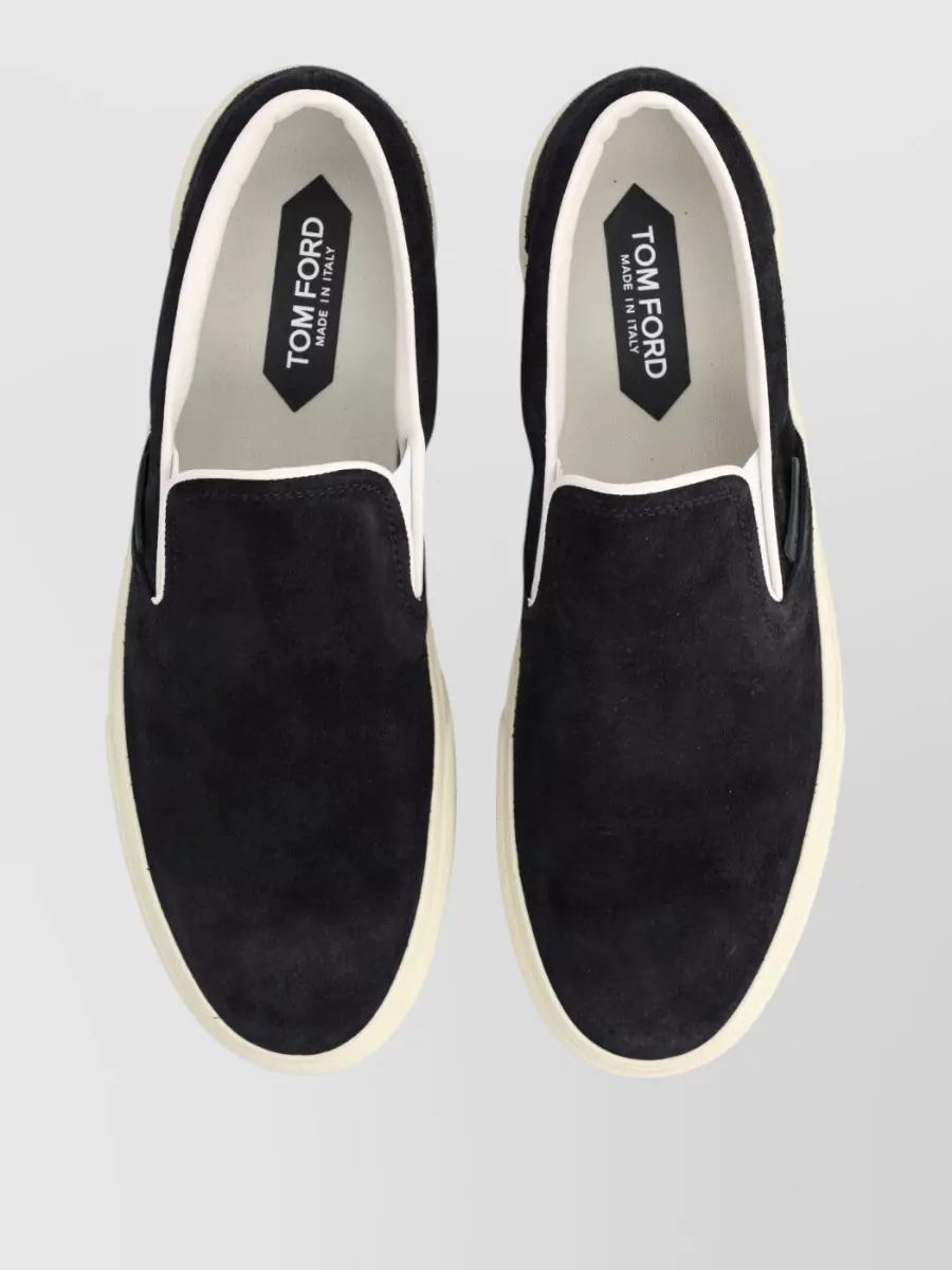 Tom Ford Jude Sneakers Contrast Trim Rubber Sole