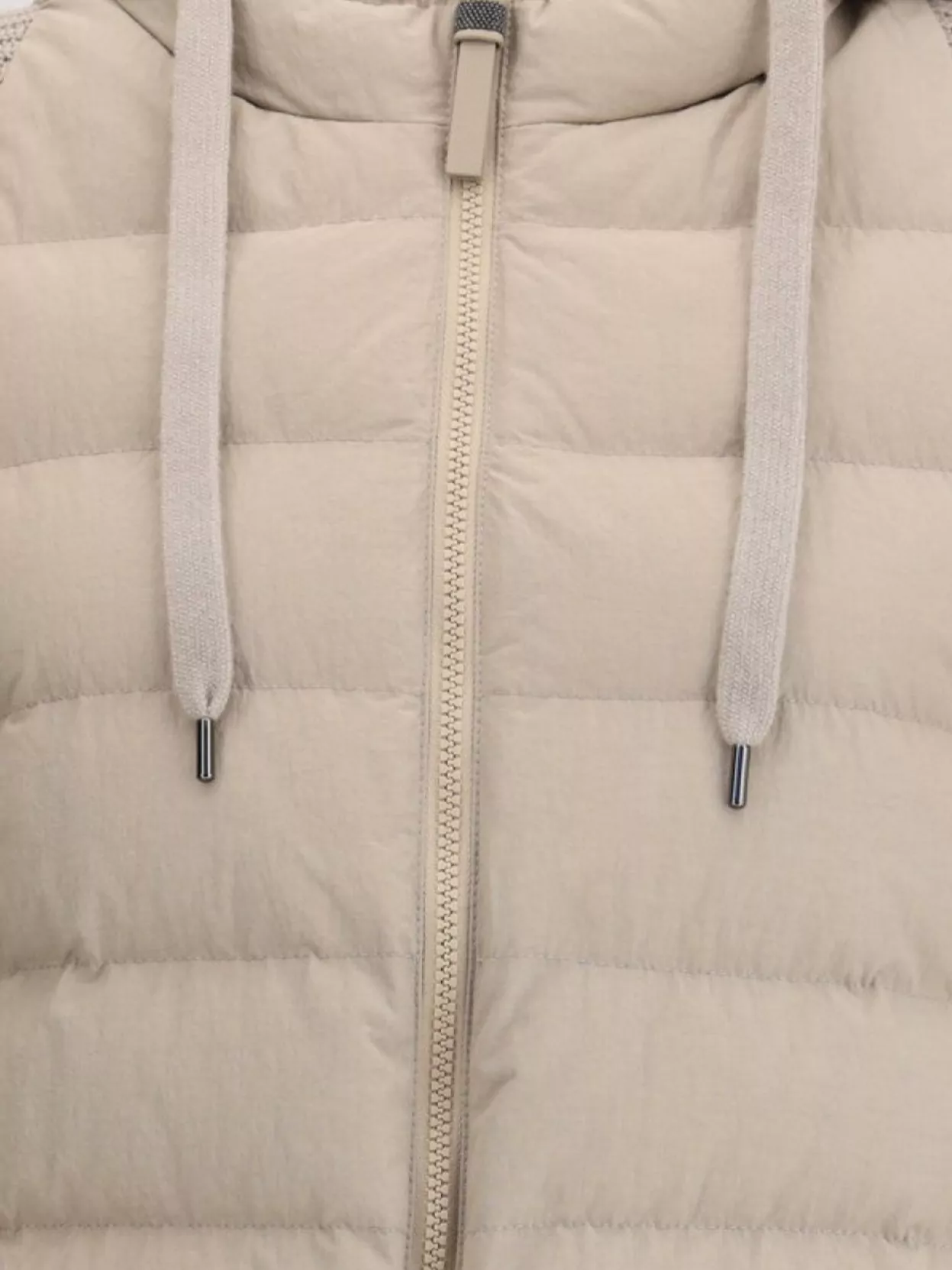 Brunello Cucinelli Wool Sleeve Down Jacket