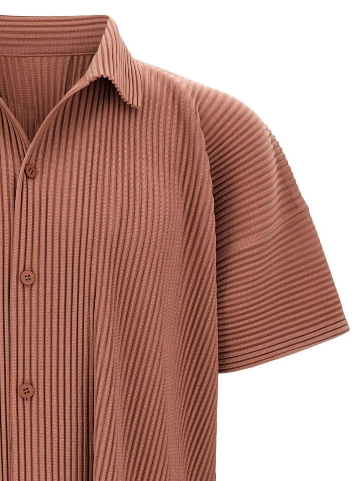 Homme Plisse Issey Miyake July Pleated Short Sleeves Shirt