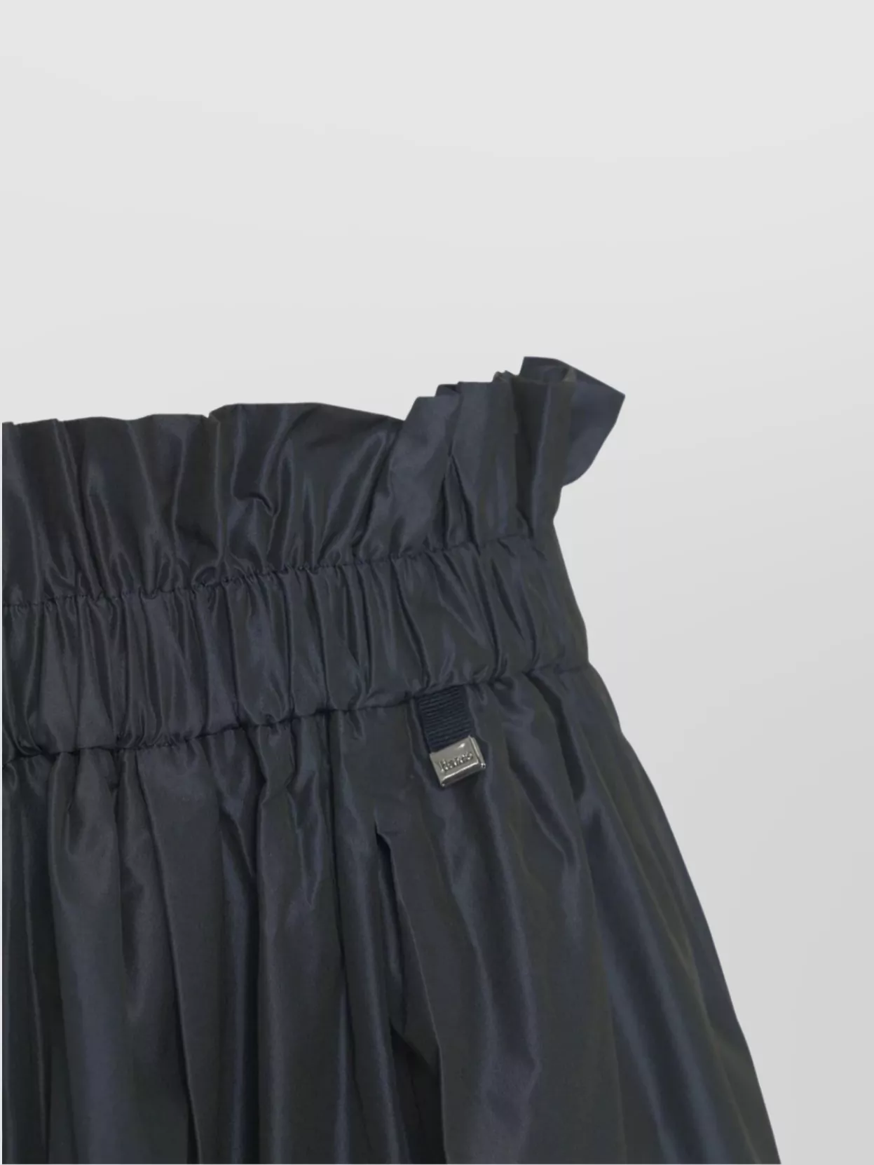 Herno New Midi Jupe En Taffetas Techno