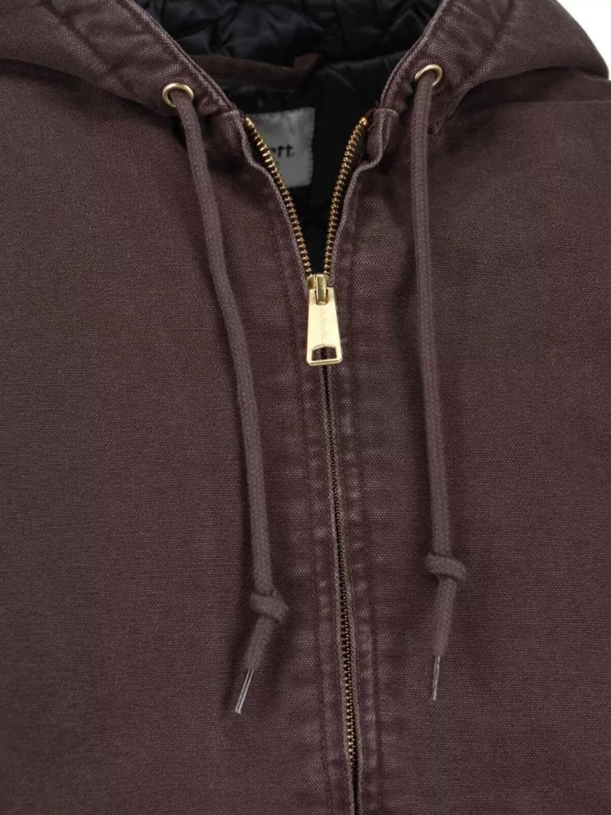 Carhartt Wip Hooded Jacket With Ribbed Cuffs And Pockets