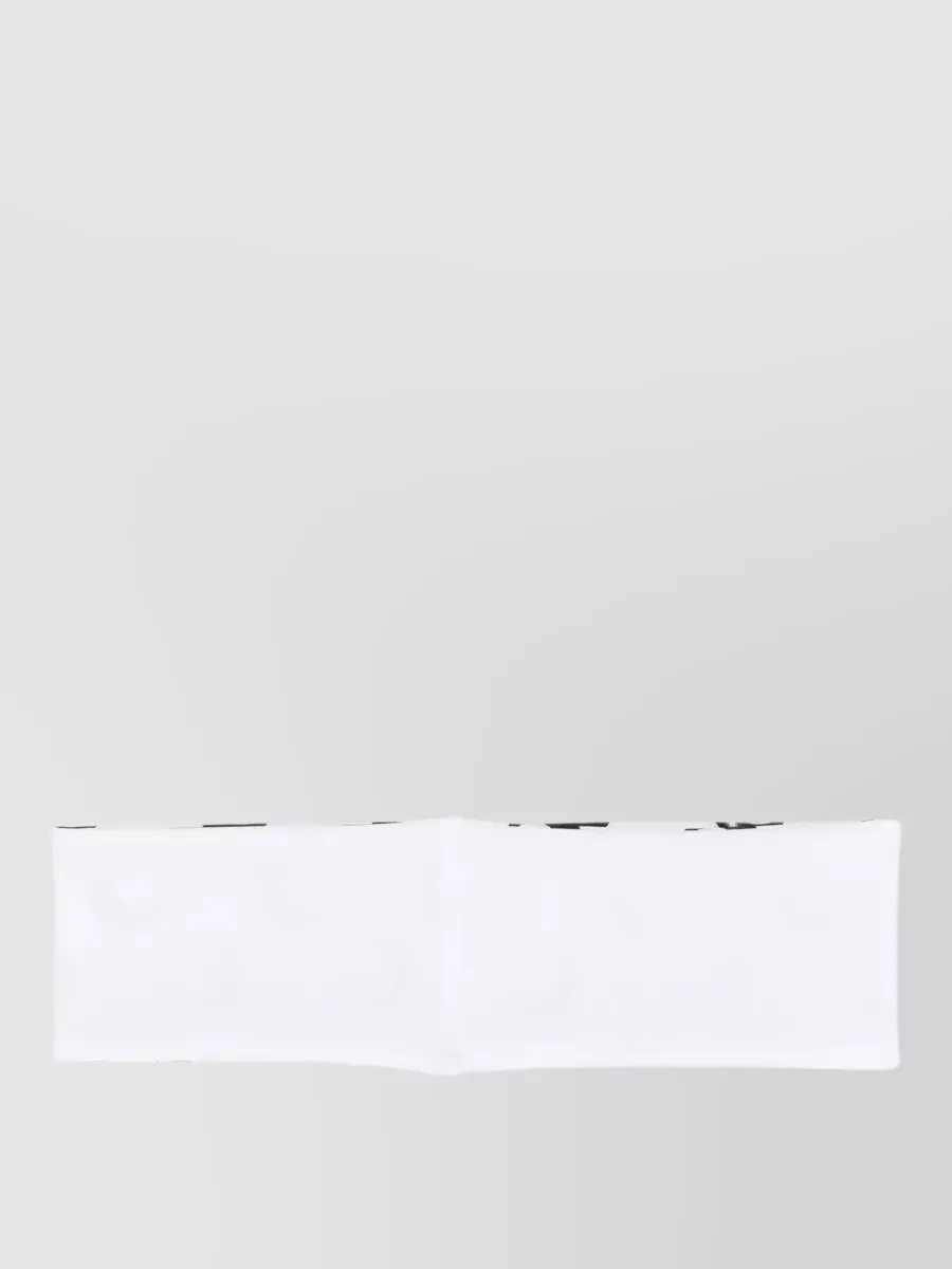 Marine Serre Logo-Print Cotton Headband