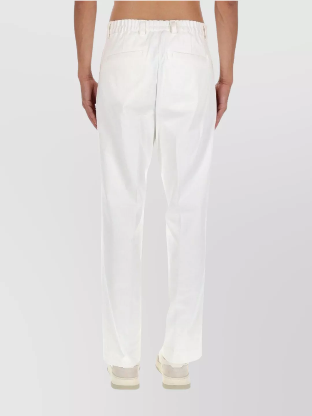 Boss Trousers With Pleated Front And Pockets