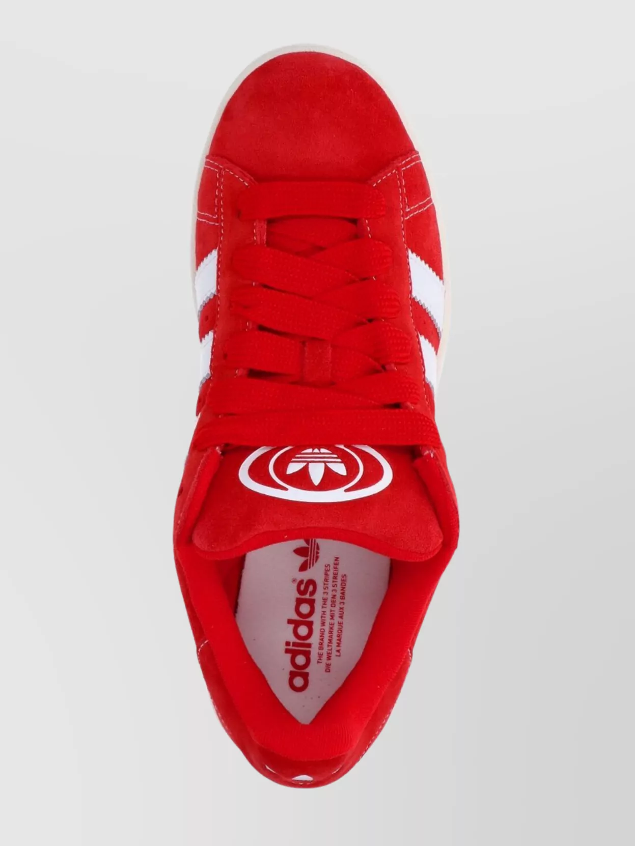Adidas Low Top Suede Sneakers With Rubber Sole