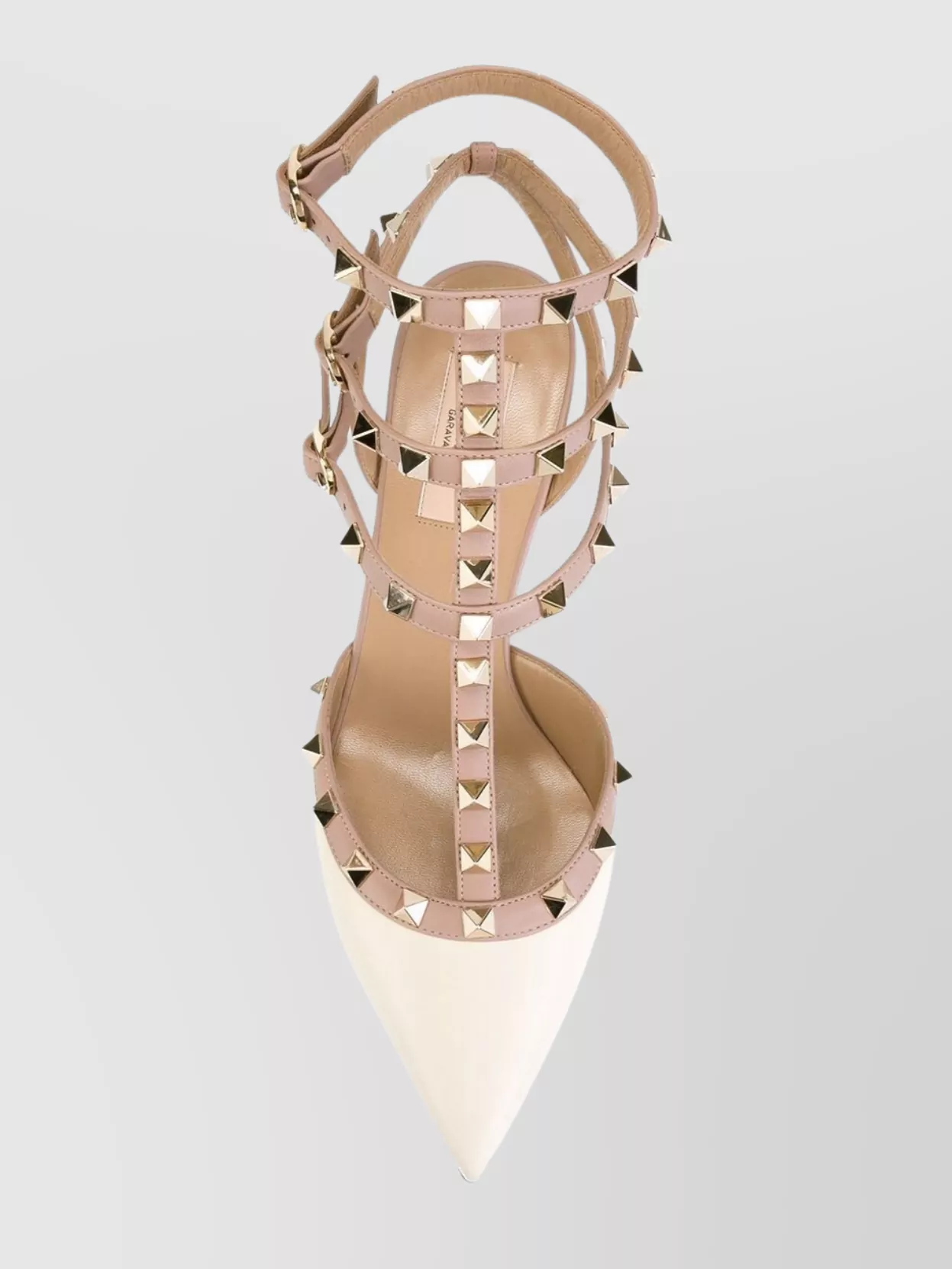 Valentino Garavani Rockstud Embellishments Leather Pumps