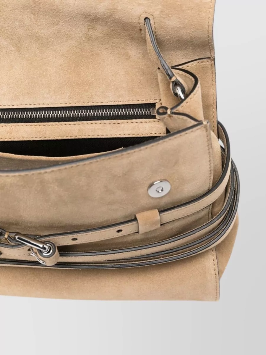 Moschino Leather Clutch Bag