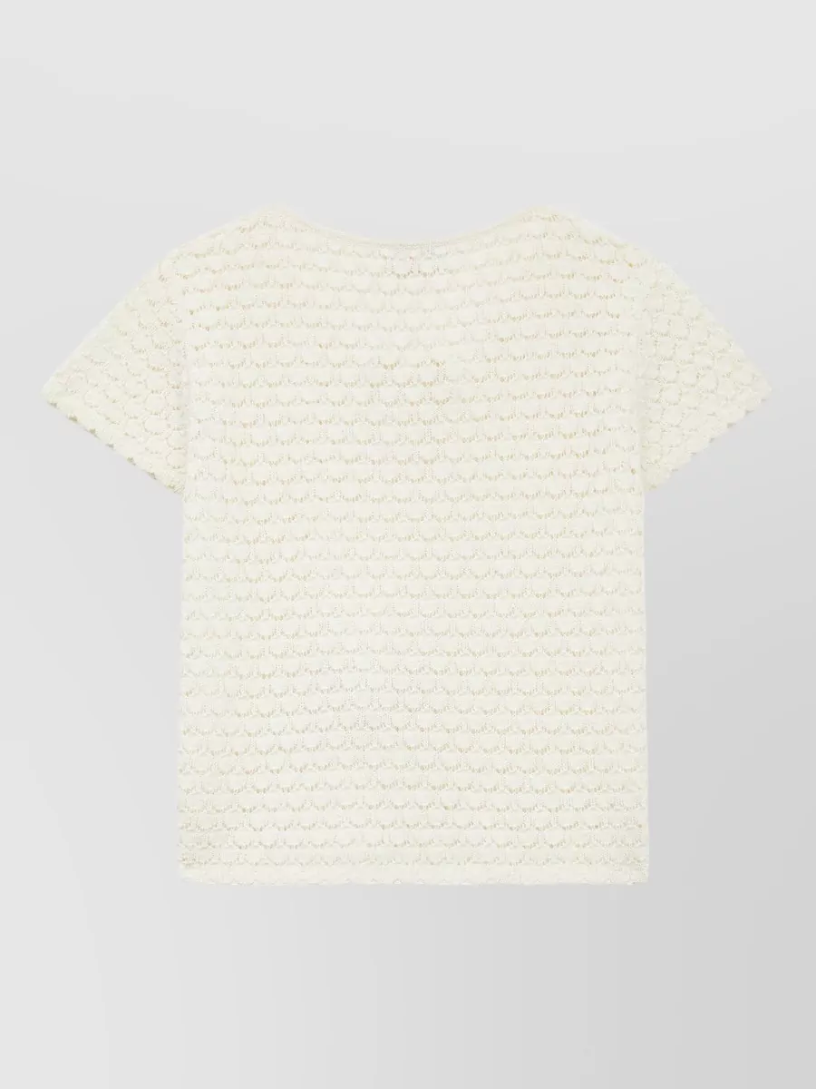 Kenzo Crochet Knitted Top