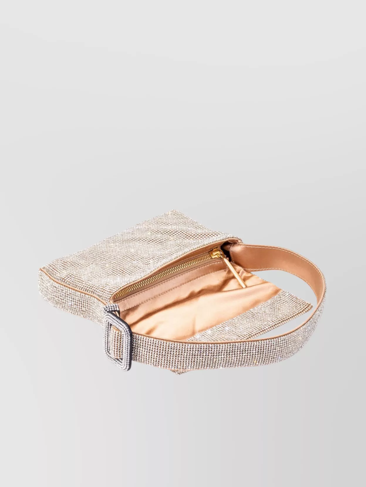 Benedetta Bruzziches Sparkling Strap Clutch Bag