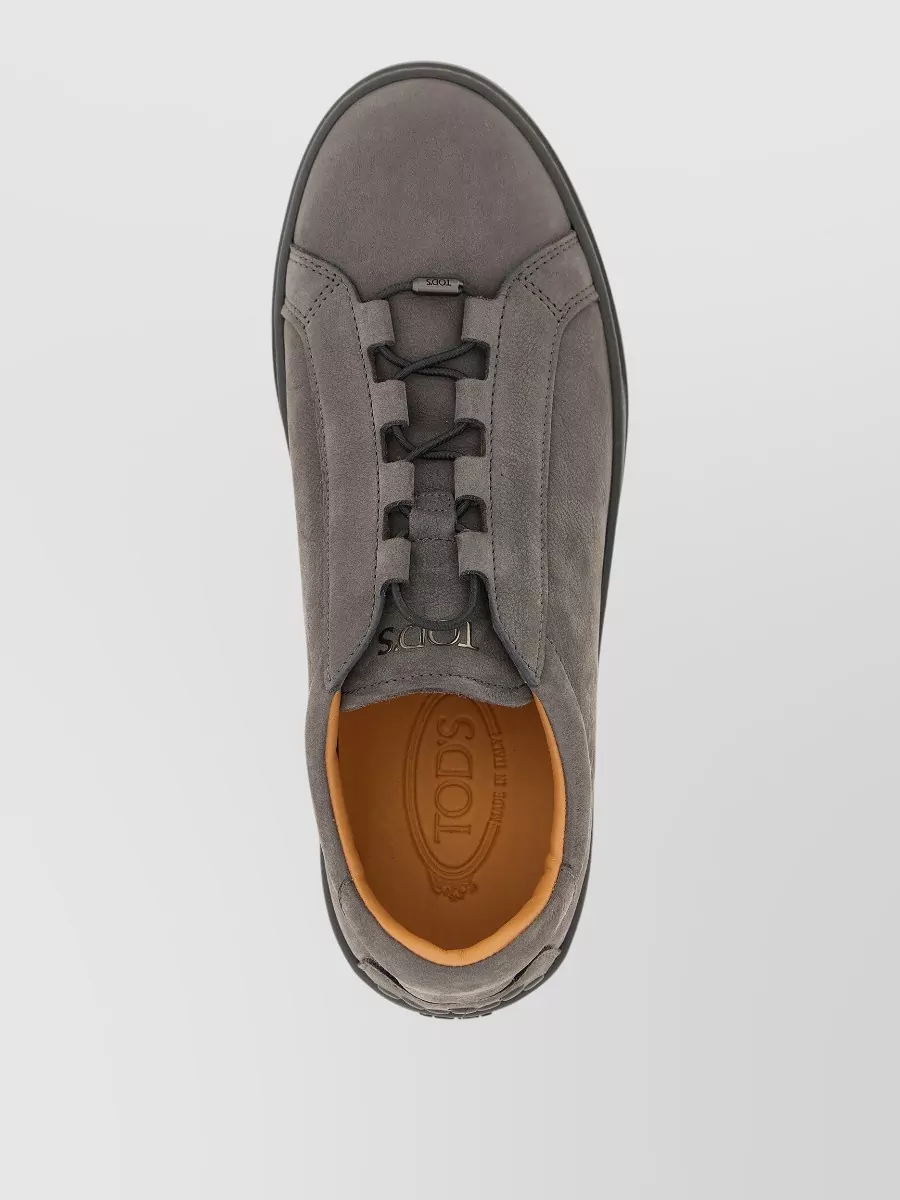 Tod's Leather Lace-Up Sneakers
