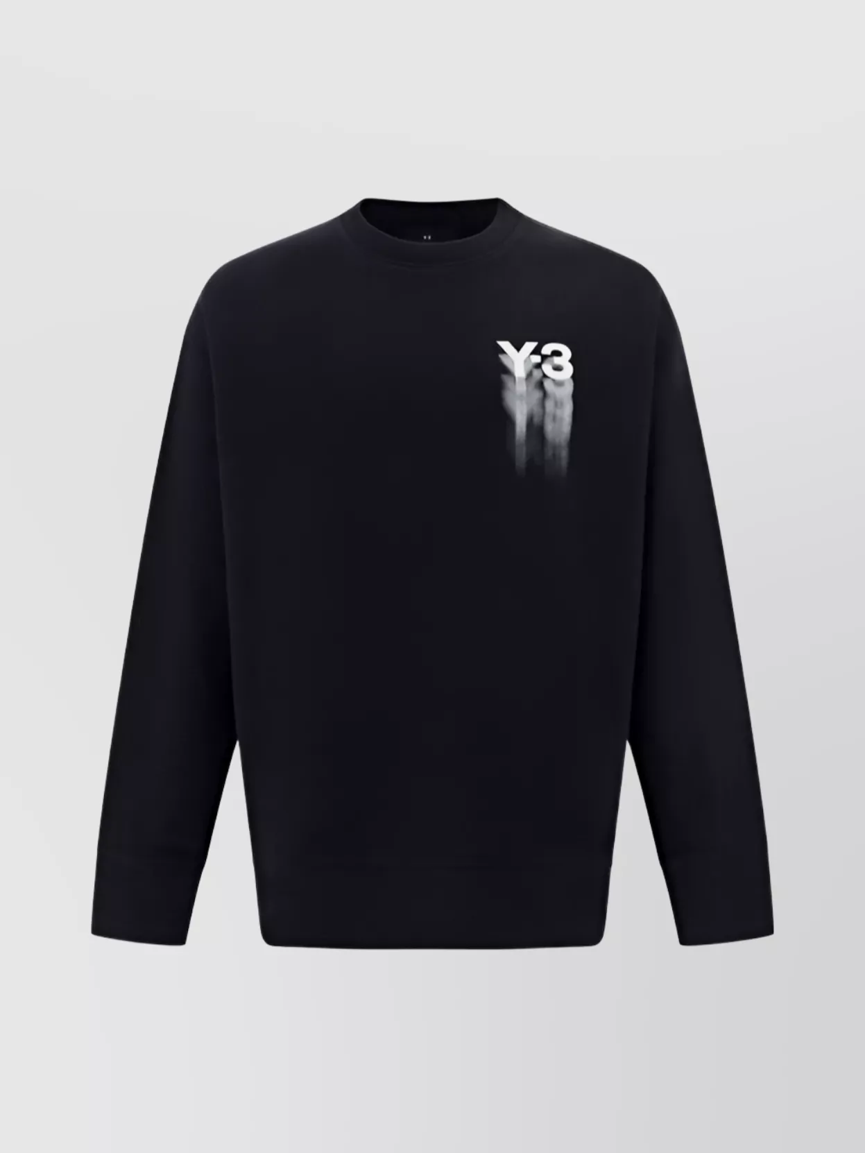 Shop Y-3 Crew Neck Cotton Sweatshirt