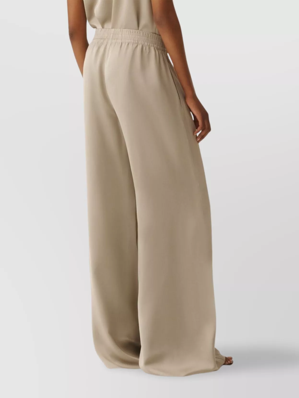 Fabiana Filippi Trousers Wide-leg Elasticated Waistband