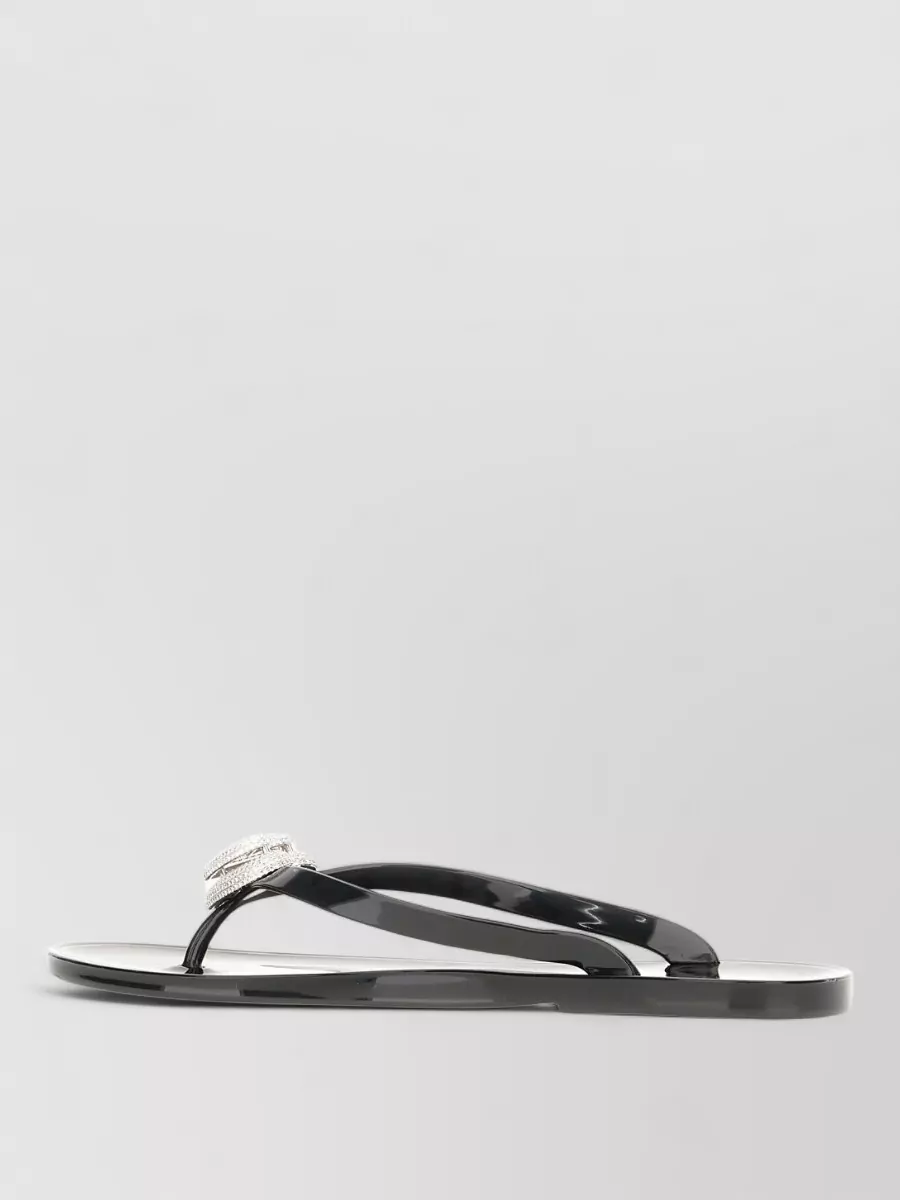 Mach & Mach pvc thong sandals