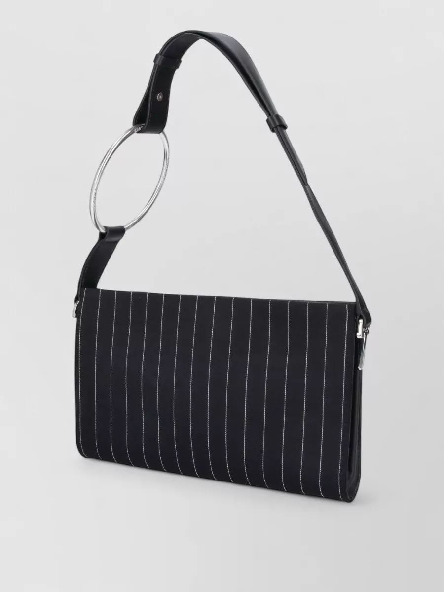 Dondup Virgin Wool Clutch Bag
