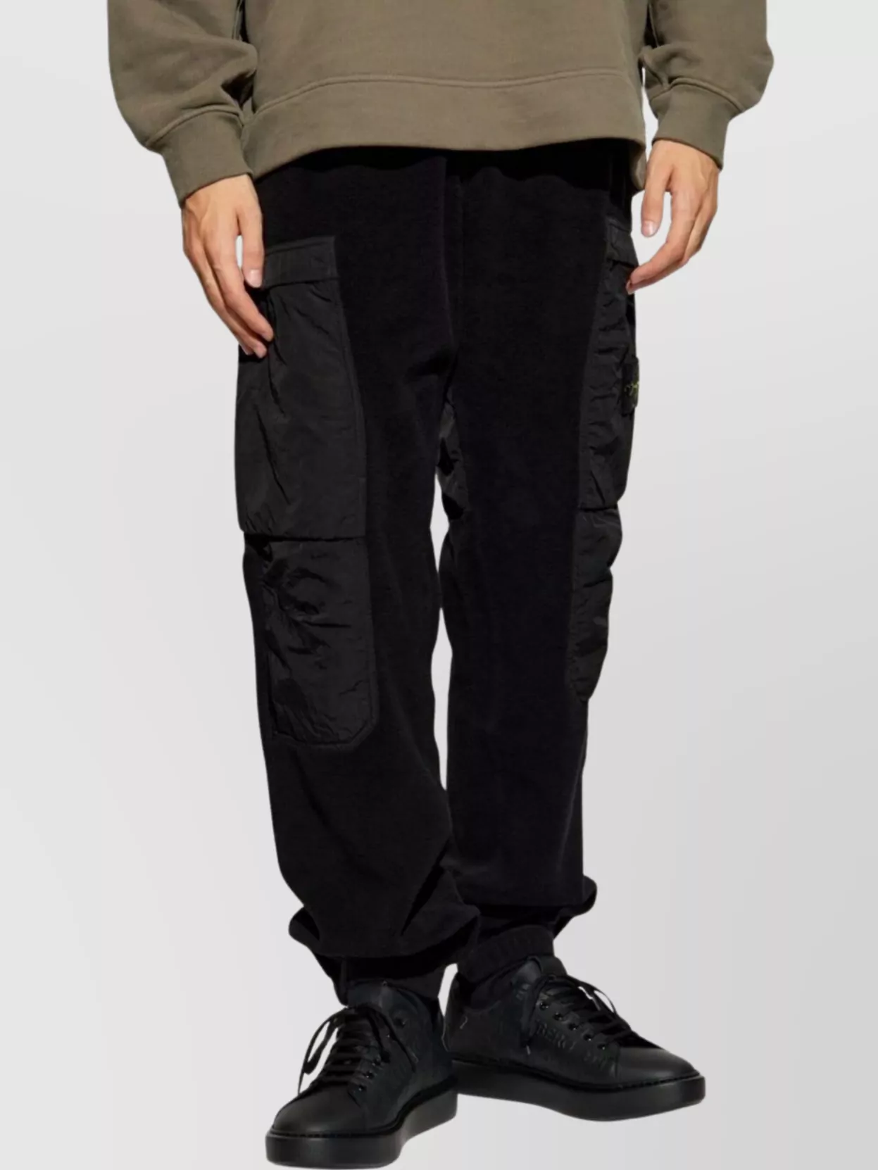 Stone Island Regular Tapered Cargo Trousers