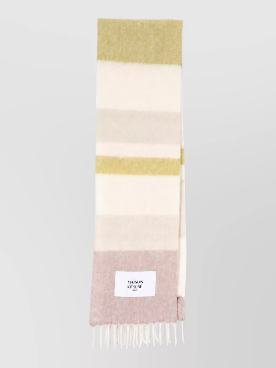Maison Kitsuné scarf