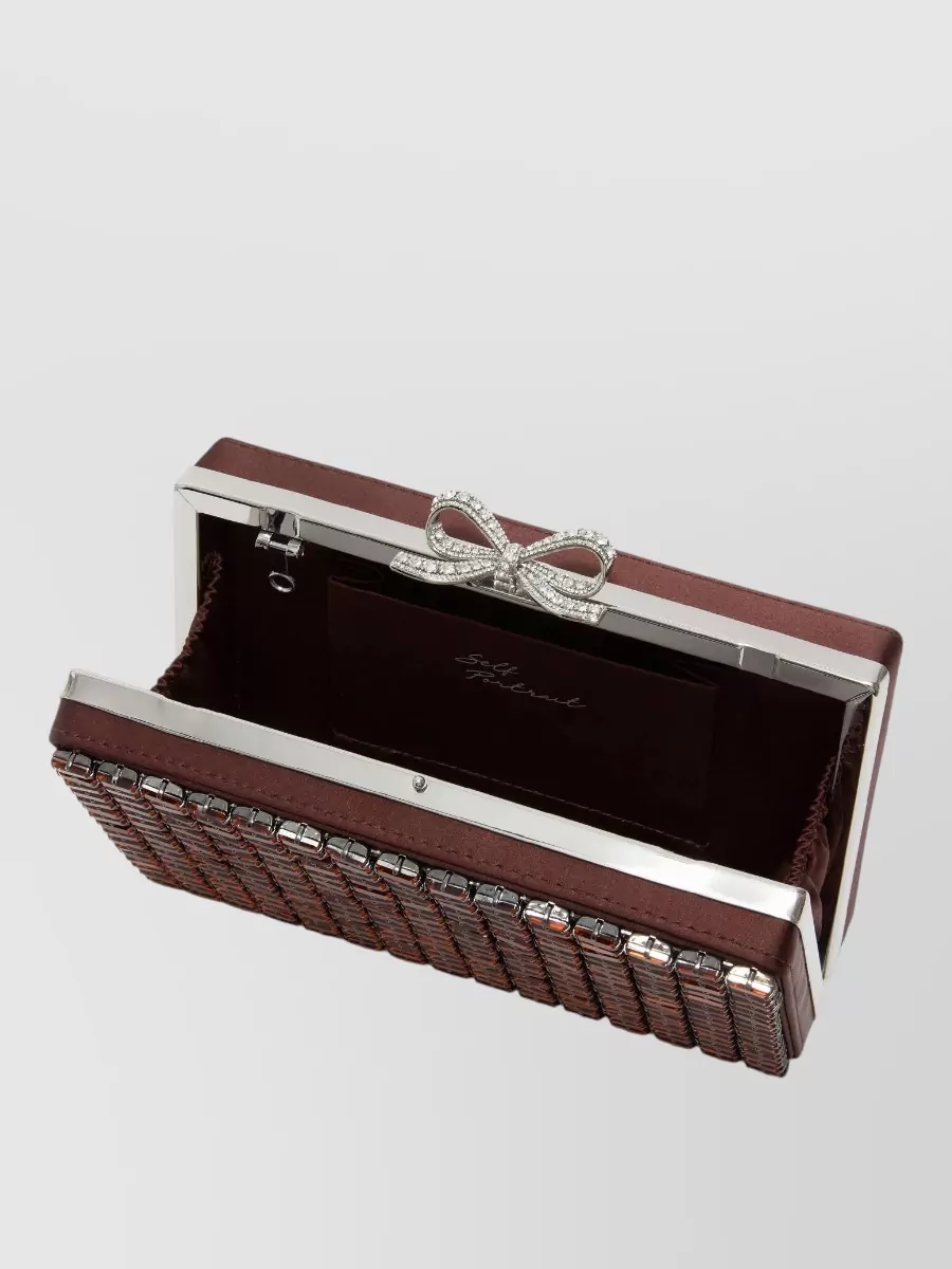Self-Portrait The Bow Clutch Bag