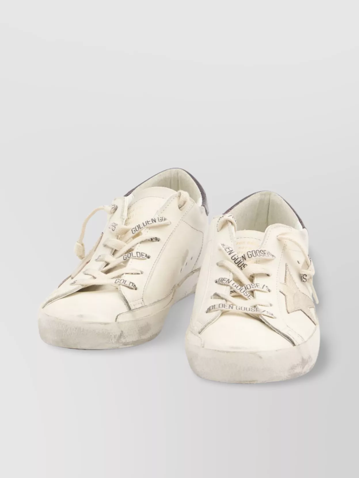 スニーカー Golden  Distressed Low-Top Sneakers With Star Detail Golden Goose Distressed low-top sneakers star detail | The