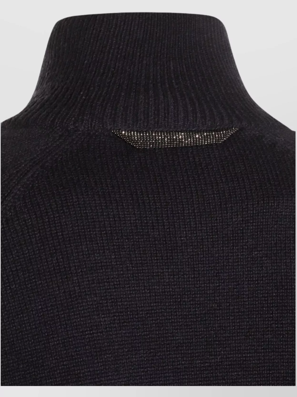 Brunello Cucinelli Ribbed Turtleneck Knitwear Long Sleeves
