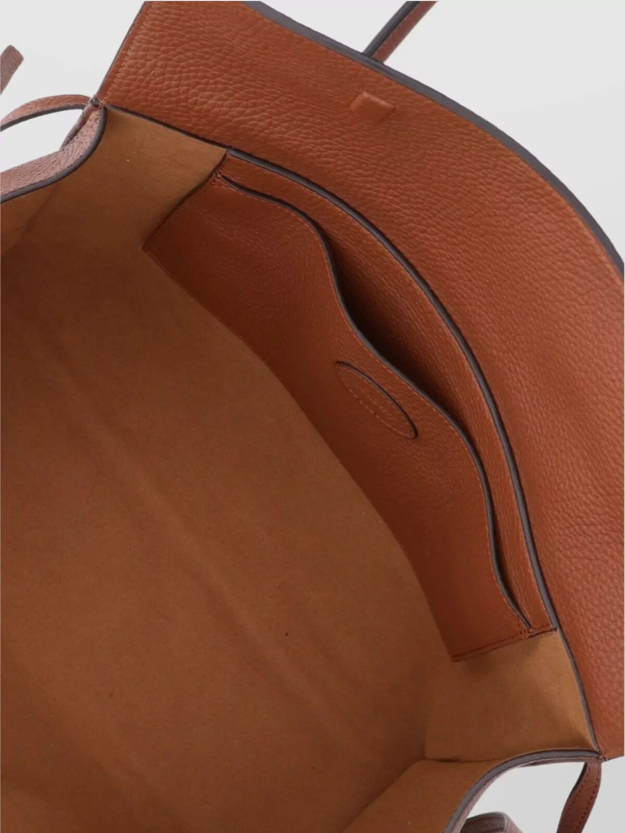 Mulberry Textured Finish Tote Bag With Top Handle